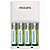 Carregador de Pilhas Philips com 4 pilhas AA - SCB2445NB/59 - Imagem 3