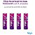 Pilha Recarregável AAA Palito com 4 unidades 1000mah - Elgin 82171 - Imagem 2