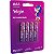 Pilha Recarregável AAA Palito com 4 unidades 1000mah - Elgin 82171 - Imagem 1