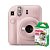 Câmera Instax Mini 12 com 10 filmes - Rosa Blossom - Fujifilm - Imagem 1