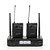 Microfone Headset Sem Fio Duplo Lexsen LM502M-HH Multi Frequência - Imagem 2