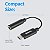Cabo Adaptador BOYA BY-K9 conversor de P2 TRRS para USB-C - Imagem 4