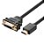 Cabo Adaptador HDMI Macho para DVI 24+5 Fêmea - Ugreen 20136 - Imagem 1
