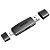 Leitor de Cartão OTG 2 em 1 USB-A e USB-C - Ugreen CM304 - Imagem 1