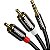 Cabo Adaptador Bidirecional de RCA para P2 3,5mm HiFi de 5 metros - Ugreen AV116 10591 - Imagem 1