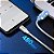 Cabo de Carregamento e Dados USB-A para USB-C de 2 metros 3A - Ugreen US288 / 60133 - Imagem 3