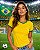 Camiseta Baby Look Copa Do Mundo Brasil Personalizada - Imagem 3