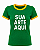 Camiseta Baby Look Copa Do Mundo Brasil Personalizada - Imagem 6