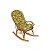 Cadeira Balanço de vime com Almofada Varanda - Imagem 1