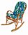 Cadeira com  Balanço de Vime Para Varanda - Imagem 1