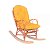 Cadeira de Balanço Infantil de Vime - Imagem 1
