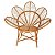 Cadeira de Vime Pétalas flor Para Varanda Sacada - Imagem 1