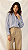 Camisa de Botão Feminina Listrada - Imagem 4
