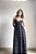 Vestido Longo Poá Preto - Imagem 2