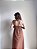 Vestido Longo Poá Marrom - Imagem 6