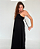 Vestido Longo Algodão Preto - Imagem 4