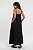 Vestido Longo Algodão Preto - Imagem 3