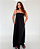 Vestido Longo Algodão Preto - Imagem 5