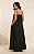Vestido Longo Algodão Preto - Imagem 7