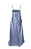 Vestido Longo Algodão Listrado Azul - Imagem 5
