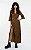 Vestido Dayse Envelope Marrom - Imagem 1