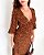 Vestido Dayse Envelope Marrom - Imagem 4