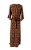 Vestido Dayse Envelope Marrom - Imagem 7