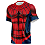 Camiseta Homem Aranha Vermelho Super Herói Tecido Dryfit - Imagem 1