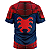 Camiseta Homem Aranha Vermelho Super Herói Tecido Dryfit - Imagem 3