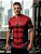Camiseta Homem Aranha Vermelho Adulto Super Herói Dryfit - Imagem 1