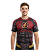 Camiseta Adulto Fantasia Herói Flash Dryfit Estampa Total - Imagem 1