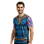 Camiseta Adulto Fantasia Vilão Thanos Dryfit Estampa Total - Imagem 1