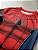 Camiseta Homem Aranha Vermelho Infantil Super Herói Dryfit - Imagem 3