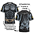 Camiseta Infantil Fantasia Batman Dryfit Estampa Total Cosplay - Imagem 5