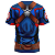 Camiseta Infantil Capitão América Dryfit Estampa Total - Imagem 4