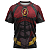 Camiseta Infantil Fantasia Flash Dryfit Estampa Total Cosplay - Imagem 3