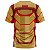 Camiseta Infantil Marvel Homem de Ferro Dryfit Estampa Total - Imagem 4