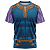 Camiseta Infantil Fantasia Thanos Dryfit Estampa Total Cosplay - Imagem 3
