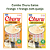 COMBO PETISCO CHURU FRANGO COM QUEIJO E FRANGO PARA GATOS 112g - Imagem 1