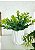 Planta Artificial Pendente 60cm + Vasinho Cerâmica com Verdinhos - Imagem 5