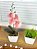 Kit Decorativo Orquidea + Colar + Vaso Verdinhos - Imagem 2