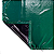 Lona Vinilona 1000 Sansuy Original 4x4 Verde 4x4 - Imagem 1