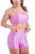 Top SNELL Alcinha Rosa Brilhoso Energize - Imagem 4
