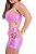 Top SNELL Alcinha Rosa Brilhoso Energize - Imagem 3