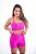 Shorts SNELL Rosa Pink Microcanelado - Imagem 1