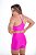 Shorts SNELL Rosa Pink Microcanelado - Imagem 3