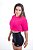 Cropped SNELL Oversized Rosa - Imagem 1