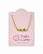 Pulseira Infantil Personalizada Lisa Banhada a Ouro 18K - Imagem 2