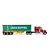 Miniatura Caminhão Lonestar Carreta Container 1:50  Masters - Imagem 2