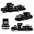 Miniatura Chevrolet 1967 C60 + Bel air 1957 1/64 M2machines - Imagem 4